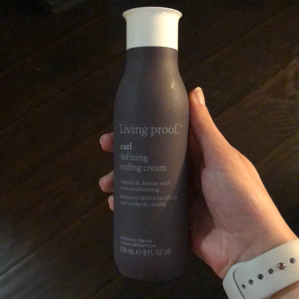 Living Proof curl defining styling cream